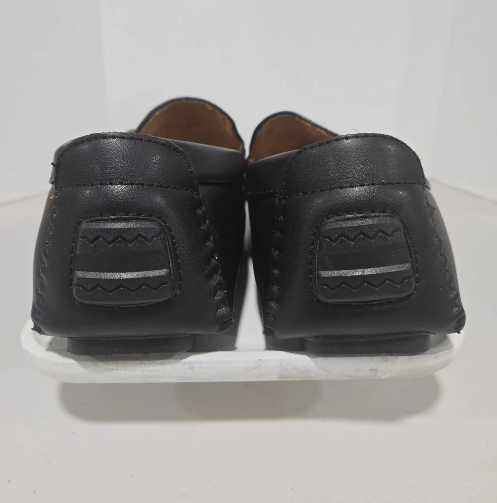 Black Horsebit Moccasin Driving Loafers Mens Size 14 Preppy Wedding Guest Office